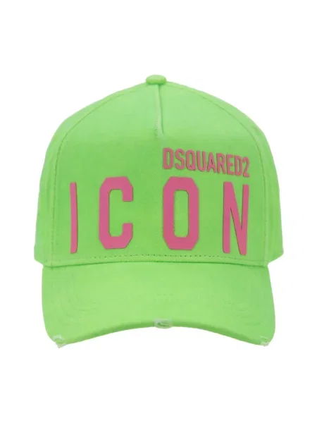 Czapka z daszkiem Dsquared2 zielona