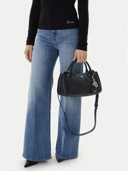 GUESS Poșete Evie' negru