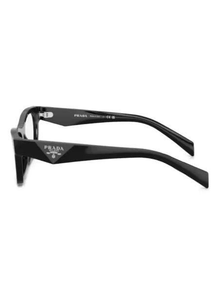 Ochelari de soare Prada Eyewear cu imagine negru