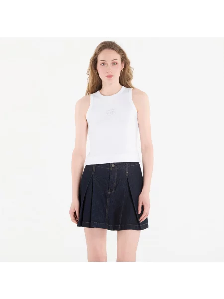Podkoszulka Calvin Klein Jeans z autografem biała