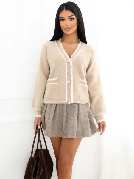 Kratke hlače Italy Moda bež