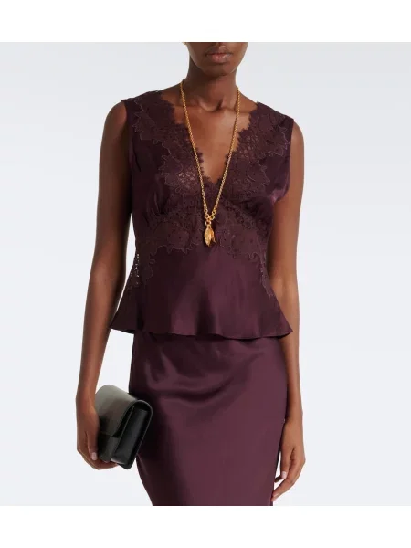 Top Rixo din satin