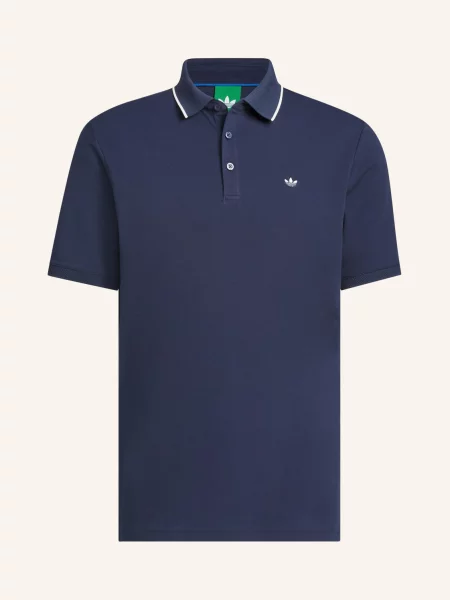Adidas Originals Piqué Polokošile tmavě modrá bílá