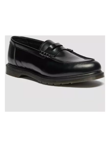 Półbuty Dr. Martens skórzane czarne