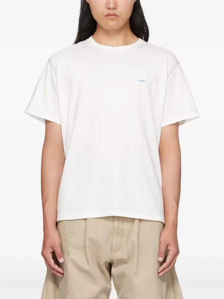 Тениска Khoki с принт бяло