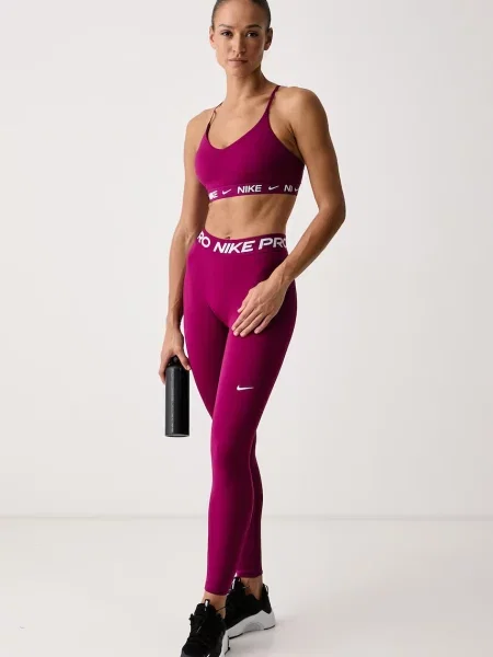 Nike športová podprsenka Indy fialová