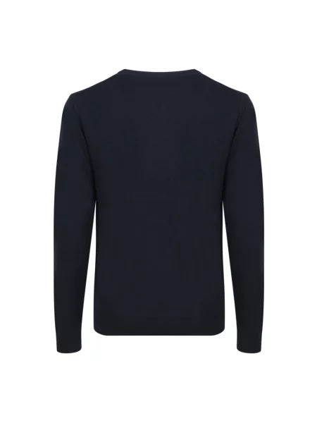 Sweter Daniele Fiesoli z kaszmiru niebieski
