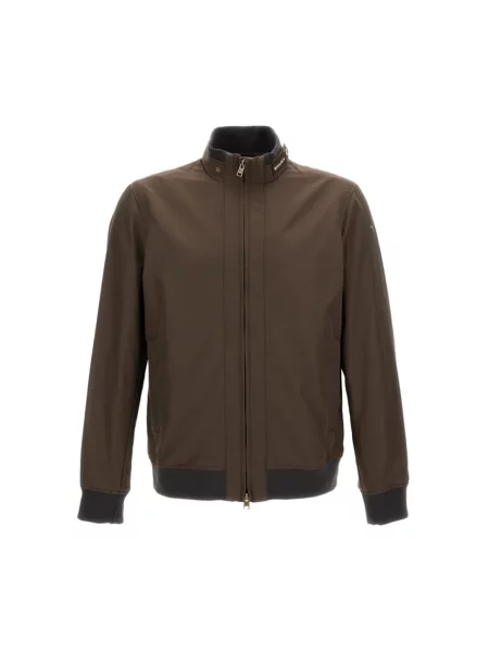 Kurtka bomber Woolrich brązowy