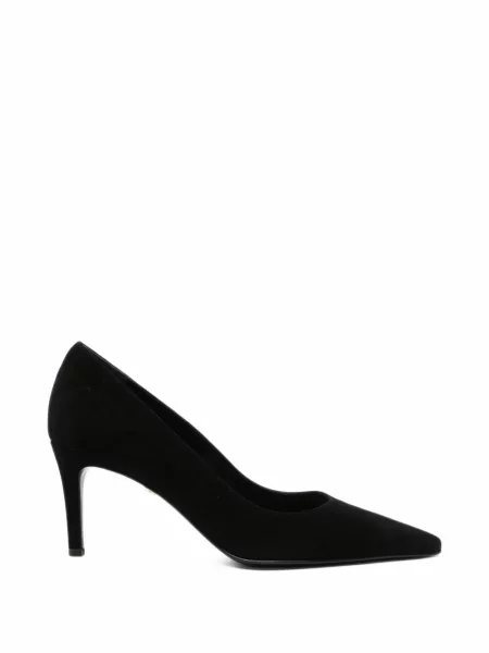Pantofi cu toc Baldinini din piele de căprioară negru