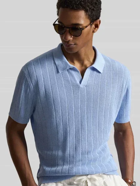 Koszulka polo o kroju relaxed fit z czystego lnu Polo Ralph Lauren