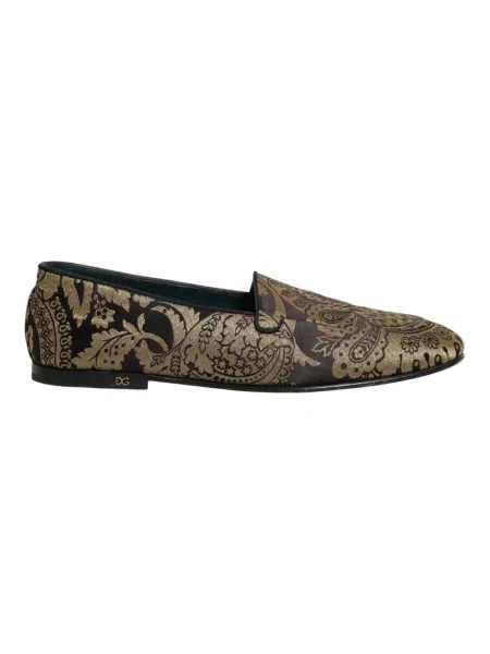 Półbuty Dolce And Gabbana skórzane wsuwane
