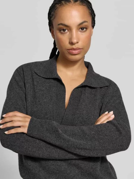 Sweter z kołnierzykiem polo model POLO COLLAR JUMPER' Victoria Beckham