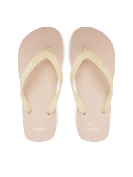 Calvin Klein Jeans Japanke Beach Sandal Flatform Tpu bež