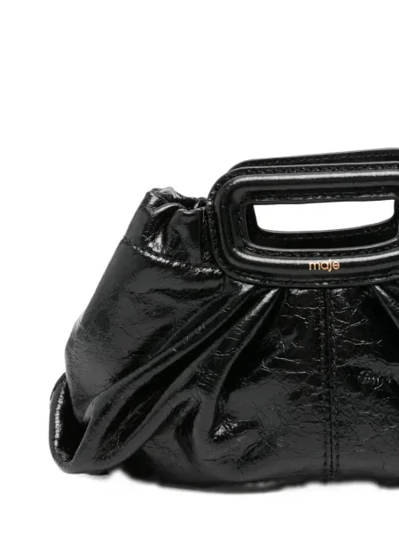 Mini geantă Maje mini negru