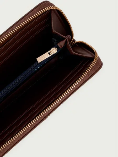 U.S. Polo Assn. portfel z imitacji skóry CHESTNUT brązowy