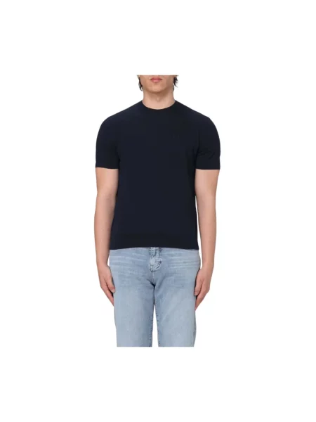 Armani Exchange t-shirt niebieska