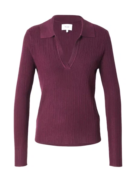 NÜMPH Tricou SEBILA burgundy roșu