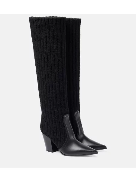 Cizme Gianvito Rossi din piele negru