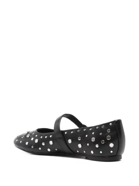 Balerini Tamaris din piele negru