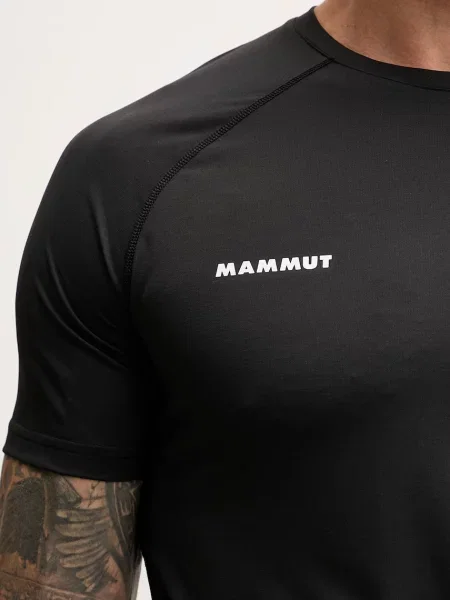 Férfi trekking póló Mammut Ducan FL T-Shirt black. Méret: L fekete