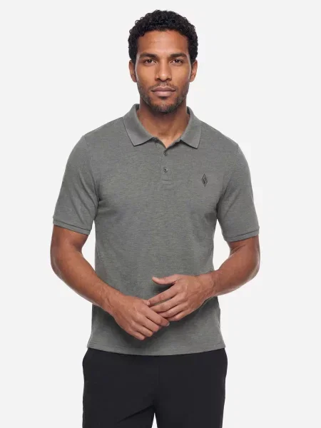 Поло Skechers SKECHERS OFF DUTY POLO бавовна/поліестер сірий