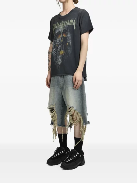 Tricou Jun/nakayama cu imagine negru