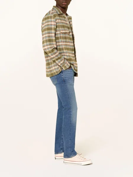 Allsaints Džíny Sid Skinny Straight Fit royal indigo