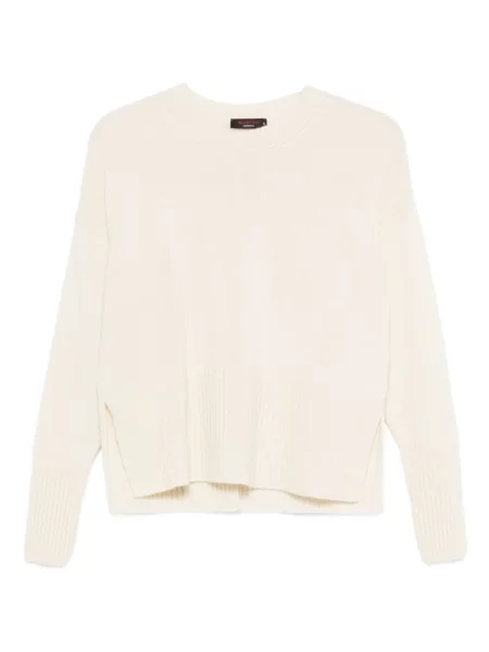 Pulover Incentive! Cashmere din cașmir alb