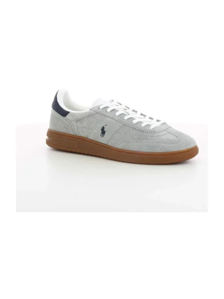 Sneakersy Ralph Lauren zamszowe szare