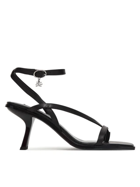 Karl Lagerfeld Sandale cu baretă Karmel' negru
