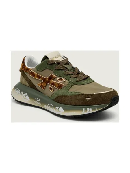 Pantofi Premiata verde