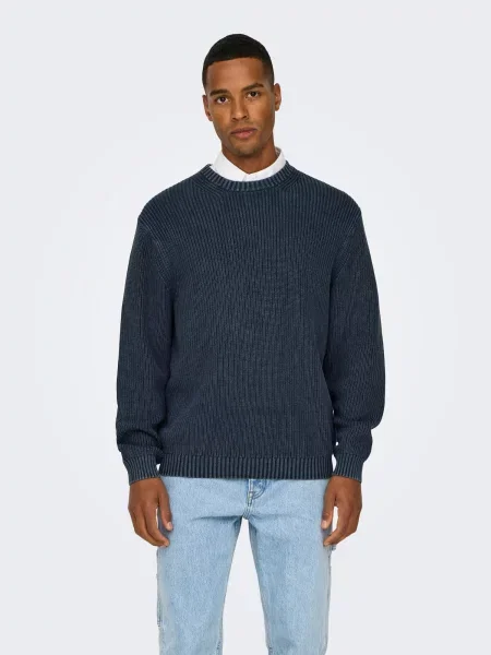 Only & Sons Pulover ONSRosu marin albastru