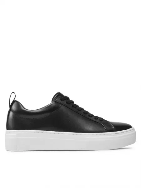Кожени маратонки Vagabond Shoemakers Zoe Platform черно