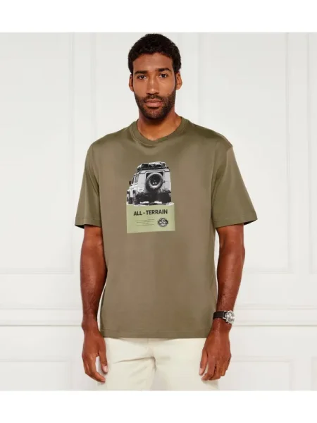 BOSS ORANGE Tricou Te_Wagon | Relaxed fit verde