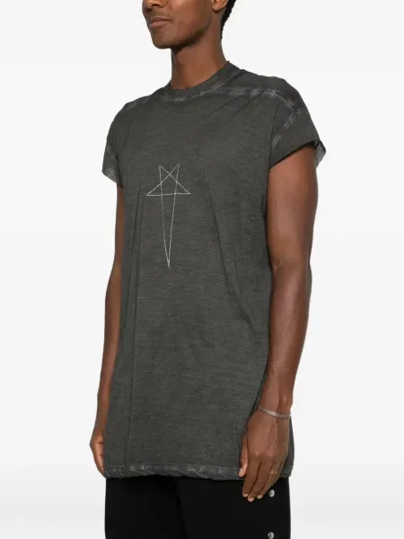 Μπλούζα Rick Owens Drkshdw με σχέδιο μαύρο