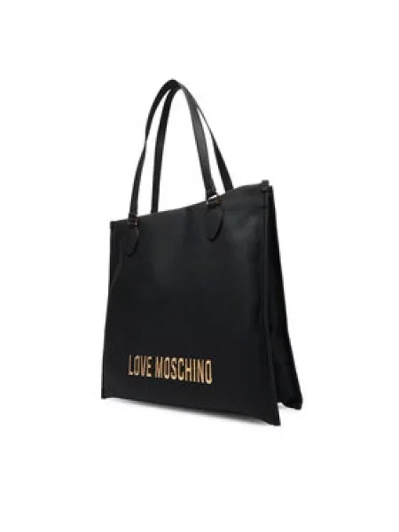 LOVE MOSCHINO Ročna torba črna