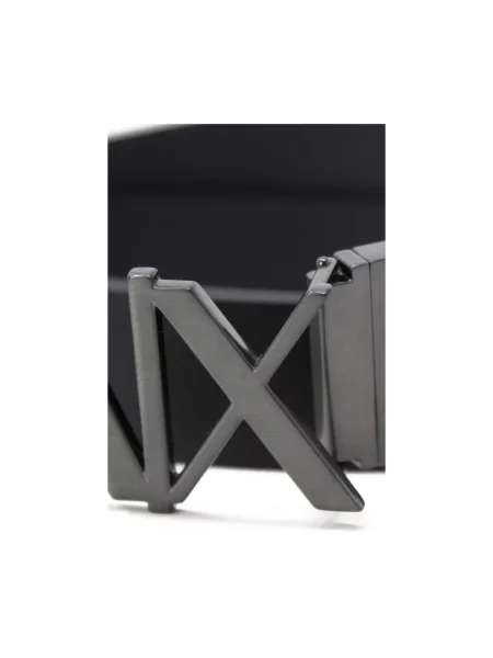 Pasek Armani Exchange czarny