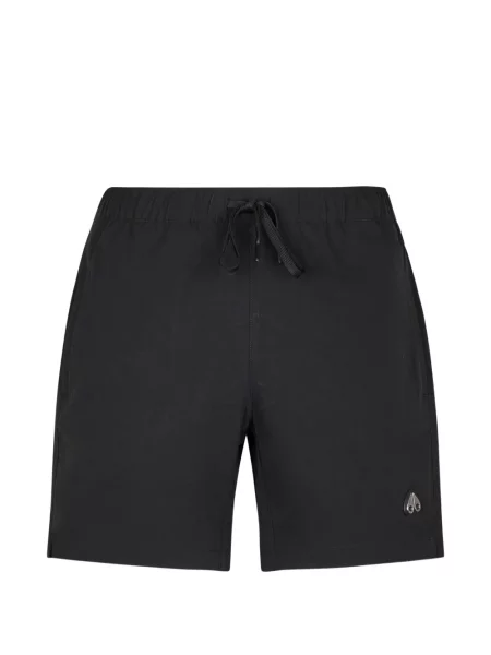 Șnur de strângere slip de baie Moose Knuckles negru