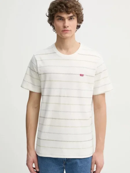 Levi's majica za muškarce od pamuka SS ORIGINAL HM TEE bijela