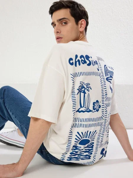 Tricou Trendyol albastru