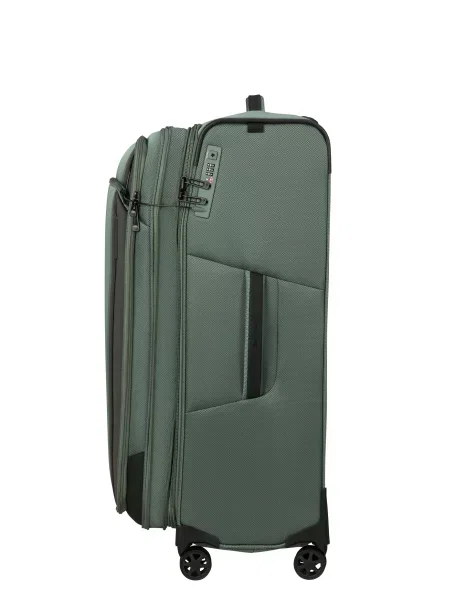 Чемодан Samsonite зеленый