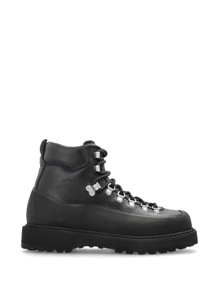 Sneakerși Diemme din piele negru