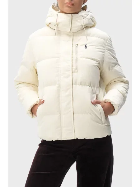Пуховик Polo Ralph Lauren білий