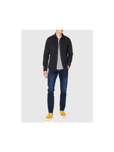 Jeansy o kroju slim fit z 5 model ‘ANBASS’ Replay niebieskie