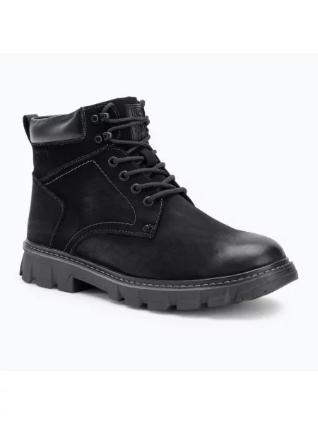 Férfi cipő BIG STAR black fekete