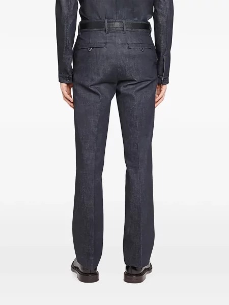 Pantaloni Ferragamo albastru