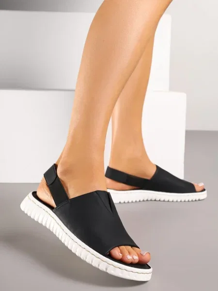 Sandale Saruvelle negre