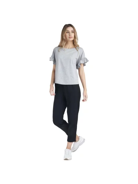 Scurt tricou Leone 1947 cu mâneci scurte gri