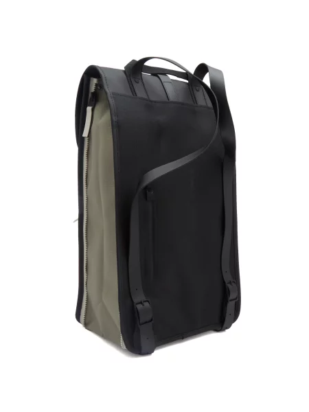 Rains plecak Mix Backpack W3 duży gładki czarny