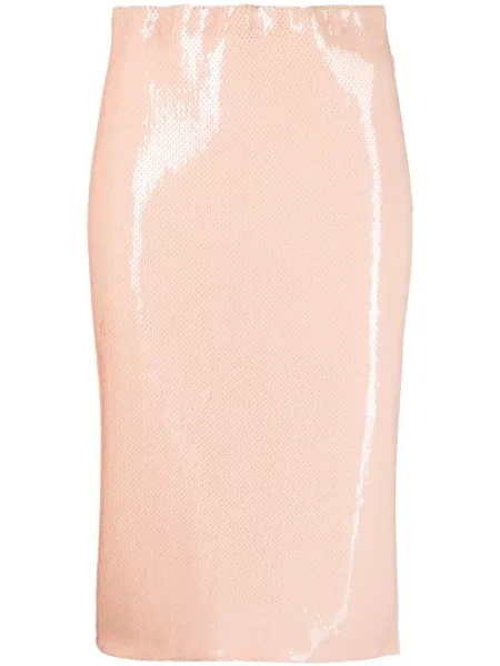 Fustă midi N°21 cu paiete până la genunchi